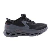 Skechers Casual Sneaker med Semifreddo Stil Black, Herr