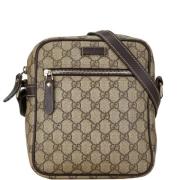 Gucci Vintage Pre-owned Canvas gucci-vskor Beige, Dam