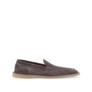 Dolce & Gabbana Stiliga Loafers med Unik Design Gray, Herr