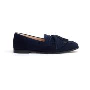 Stuart Weitzman Blå Loafer Skor för Kvinnor Blue, Dam