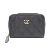 Chanel Vintage Pre-owned Laeder plnbcker Black, Dam