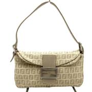 Fendi Vintage Pre-owned Canvas fendi-vskor Beige, Dam