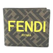 Fendi Vintage Pre-owned Laeder plnbcker Brown, Unisex