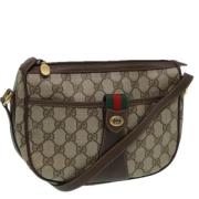 Gucci Vintage Pre-owned Laeder gucci-vskor Beige, Dam