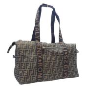 Fendi Vintage Pre-owned Canvas fendi-vskor Brown, Unisex