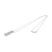 Tiffany & Co. Pre-owned Pre-owned Platina halsband Gray, Dam