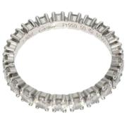 Cartier Vintage Pre-owned Platina ringar Gray, Dam