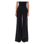 Coperni Svarta Wide Leg Skräddarsydda Byxor Black, Dam