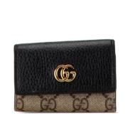 Gucci Vintage Pre-owned Tyg nyckelhllare Beige, Dam