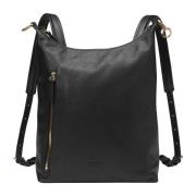 Marc O'Polo Ryggsäck medium Black, Dam