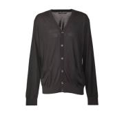 Dolce & Gabbana Stilig Cardigan med Gxv30Zjbsjsn0000 Detalj Black, Her...