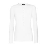 Dolce & Gabbana Casual Bomull T-shirt White, Herr