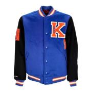 Mitchell & Ness NBA Team Legacy Varsity Jacket Blue, Herr