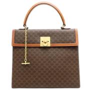 Celine Vintage Pre-owned Canvas celine-vskor Brown, Dam