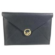 Fendi Vintage Pre-owned Laeder fendi-vskor Black, Dam