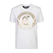 Just Cavalli Vita T-shirts och Polos ***cv White, Dam