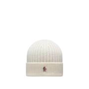 Moncler Varm Stickad Beanie Mössa Beige, Herr