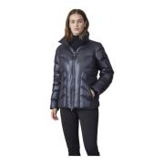 Junge Quiltad Lättviktsjacka Modern Fit Svart Black, Dam