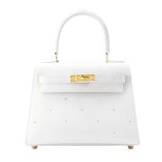 Hermès Vintage Pre-owned Laeder handvskor White, Dam