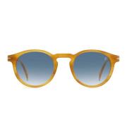 Eyewear by David Beckham Retro Runda Solglasögon Db1036/S C9B Yellow, ...