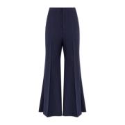 Victoria Beckham Utställda byxor Blue, Dam