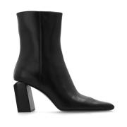 Alexander Wang Svart Ankel Boot Toni 85 Black, Dam