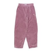 Obey Chenille Tracksuit Byxor Lila Pink, Dam