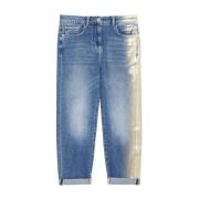 Patrizia Pepe Denim Byxor Art. 8P0638D083 Blue, Dam