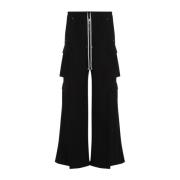 Rick Owens Svarta Byxor Aw24 Black, Herr