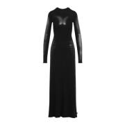 Diesel Elegant Svart Klänning Aw24 Black, Dam