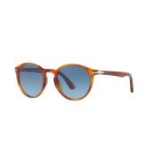 Persol Terra Di Siena Solglasögon Blå Azure Brown, Herr