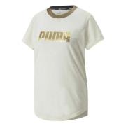 Puma Deco Glam T-shirt White, Dam