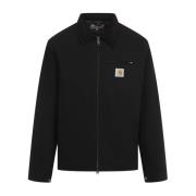 Carhartt Wip Svart jacka för män Aw24 Black, Herr