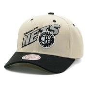 Mitchell & Ness Brooklyn Nets Pro Crown Cap Beige, Herr