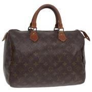 Louis Vuitton Vintage Pre-owned Canvas handvskor Brown, Dam