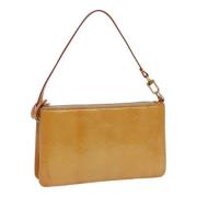 Louis Vuitton Vintage Pre-owned Laeder louis-vuitton-vskor Beige, Dam