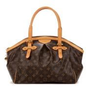 Louis Vuitton Vintage Pre-owned Canvas handvskor Brown, Dam