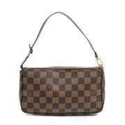 Louis Vuitton Vintage Pre-owned Canvas handvskor Brown, Dam