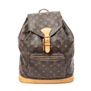 Louis Vuitton Vintage Pre-owned Canvas ryggsckar Brown, Dam