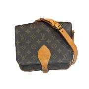 Louis Vuitton Vintage Pre-owned Tyg louis-vuitton-vskor Brown, Dam