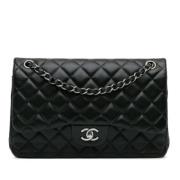 Chanel Vintage Pre-owned Laeder axelremsvskor Black, Dam