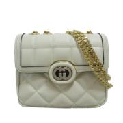 Gucci Vintage Pre-owned Laeder axelremsvskor White, Dam