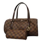 Louis Vuitton Vintage Pre-owned Tyg louis-vuitton-vskor Brown, Dam