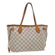 Louis Vuitton Vintage Pre-owned Canvas louis-vuitton-vskor Beige, Dam