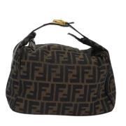 Fendi Vintage Pre-owned Canvas fendi-vskor Brown, Dam