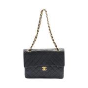 Chanel Vintage Pre-owned Laeder chanel-vskor Black, Dam