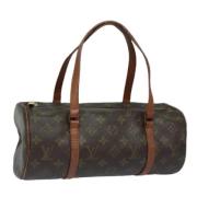 Louis Vuitton Vintage Pre-owned Canvas handvskor Brown, Dam