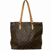 Louis Vuitton Vintage Pre-owned Tyg louis-vuitton-vskor Brown, Dam