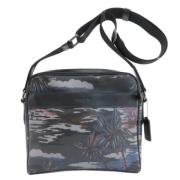 Coach Pre-owned Pre-owned Canvas axelremsvskor Black, Dam