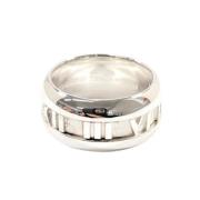 Tiffany & Co. Pre-owned Pre-owned Silver ringar Gray, Dam